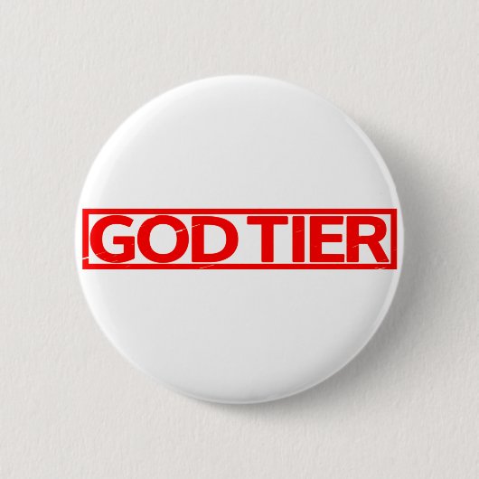God Tier Stamp 缶バッジ (正面)