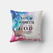 God Will 救 You  Photo Edit クッション (裏面)
