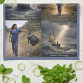 God With Us キッチンタオル (折り畳み)