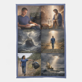 God With Us キッチンタオル