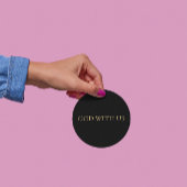 GOD WITH US – Christmas Sticker ラウンドシール