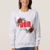 God With Us Christmas Swag スウェットシャツ (正面)
