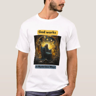 God works in Mysterious Ways! Tシャツ