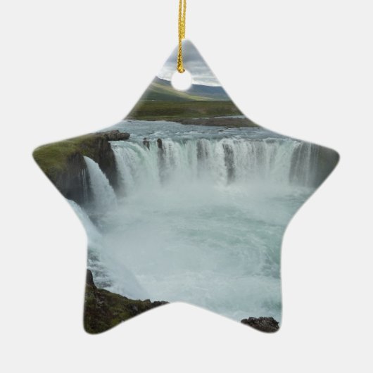 Godafoss セラミックオーナメント (正面)