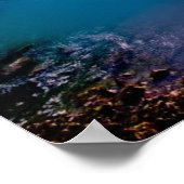 Godafoss Waterfall Iceland ポスター (角)