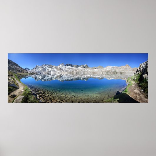 Godard Divide At Wanda Lake - John Muir Trail ポスター (正面)