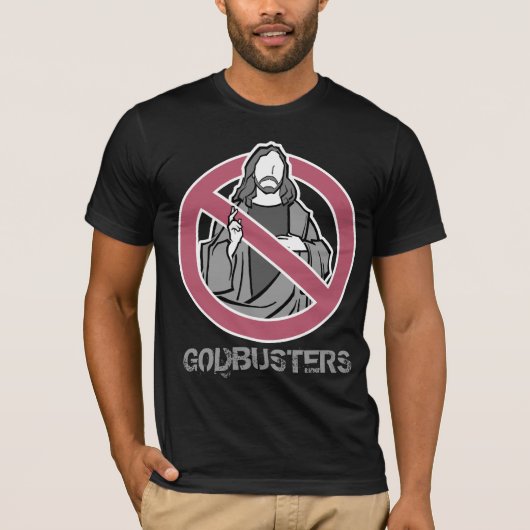 GODBUSTERS: 暗い Tシャツ (正面)