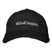 #GodComplex野球帽 刺繍入りキャップ (正面)