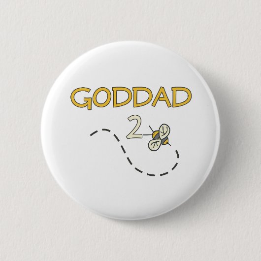 Goddad 2の蜂 缶バッジ (正面)