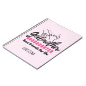 Goddaughter Gift – 人生最高のの友達 ノートブック (左側)