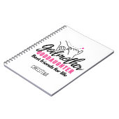 Goddaughter Gift – 人生最高のの友達 ノートブック (左側)