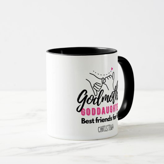 Goddaughter Gift – 人生最高のの友達 マグカップ (正面右)