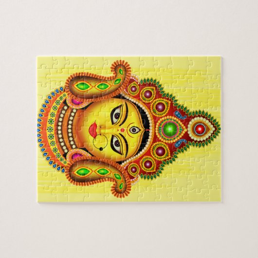 Goddess Durga (Dussehra Festival) ジグソーパズル (横)