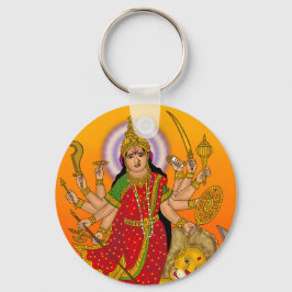 Goddess Durga Keychain キーホルダー