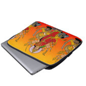 Goddess Durga Laptop Case ラップトップスリーブ (正面下部)