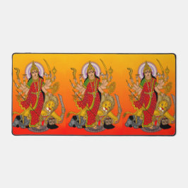 Goddess Durga Mouse Pad デスクマット