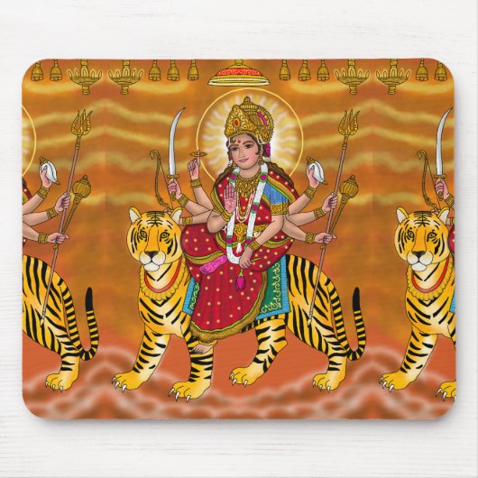 Goddess Durga Mouse Pad マウスパッド (正面)