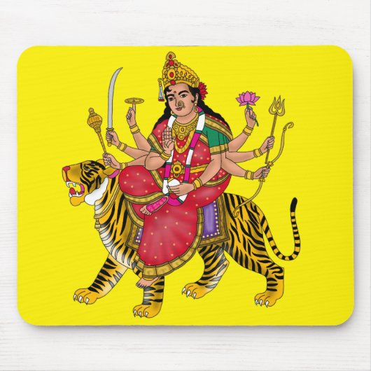 Goddess Durga Mouse Pad マウスパッド (正面)