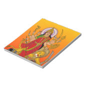 Goddess Durga Notepad ノートパッド (回転)