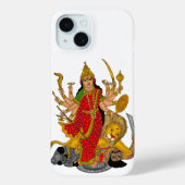Goddess Durga Phone Case Case-Mate iPhoneケース (裏面)