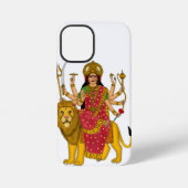 Goddess Durga Phone Case iPhoneケース (裏面)