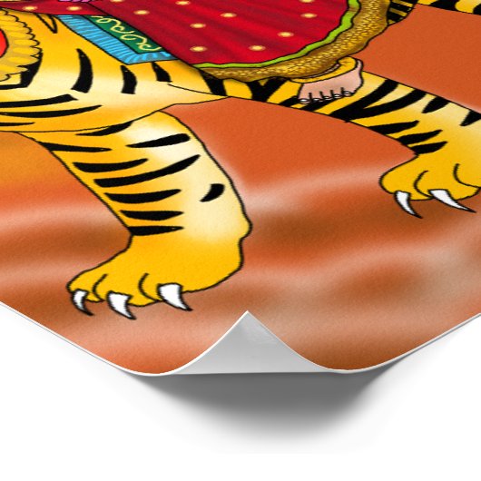 Goddess Durga Poster ポスター (角)