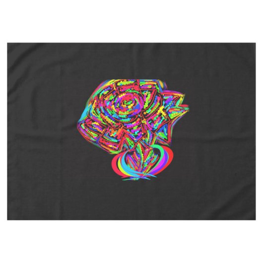 Goddess Flower テーブルクロス (正面(横))