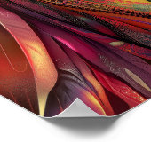 Goddess Iris Messenger Of The Gods Rainbow Purple ポスター (角)