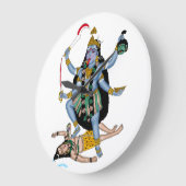 Goddess Kali Clock ラージ壁時計 (傾斜)