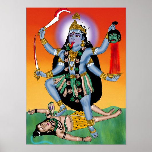 Goddess Kali Poster ポスター (正面)