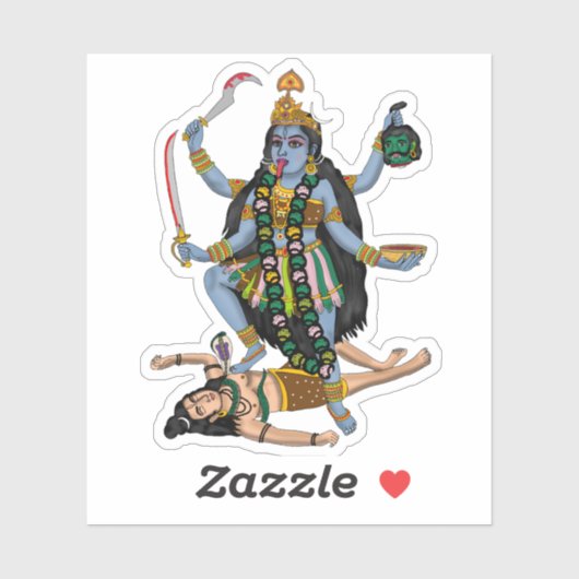 Goddess Kali Sticker シール (シート)