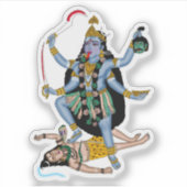 Goddess Kali Sticker シール (正面)