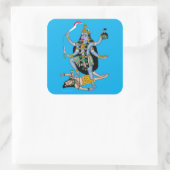 Goddess Kali Sticker スクエアシール (バッグ)