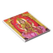 Goddess Lakshmiメモ帳 ノートパッド (アングル)