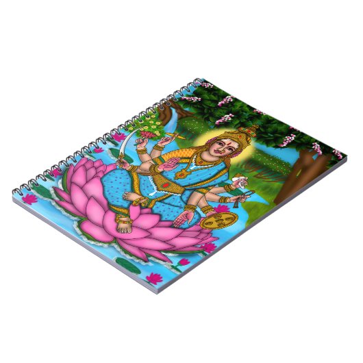 Goddess Lakshmi  ノートブック (左側)