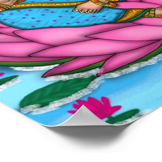 Goddess Lakshmi  ポスター (角)
