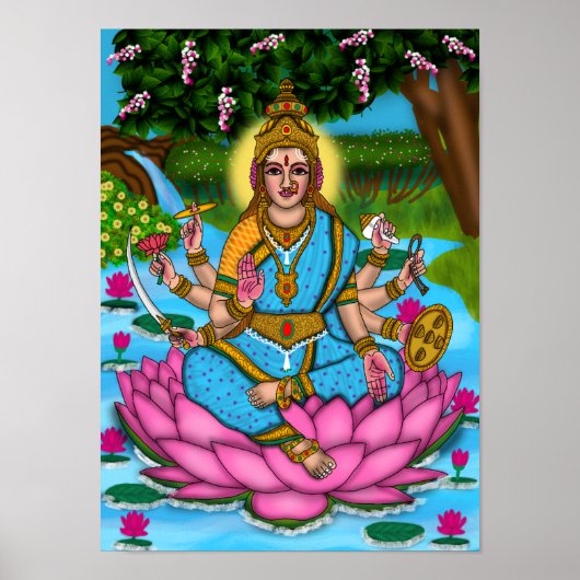 Goddess Lakshmi  ポスター (正面)