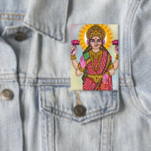 Goddess Lakshmi Button 缶バッジ (インサイチュ)