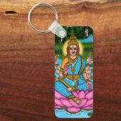 Goddess Lakshmi Keychain キーホルダー (正面)