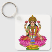 Goddess Lakshmi Keychain キーホルダー (正面)