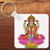Goddess Lakshmi Keychain キーホルダー (正面)
