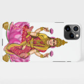 Goddess Lakshmi Mobile Cover iPhoneケース (裏面横)