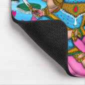 Goddess Lakshmi Mouse Pad マウスパッド (コーナー)