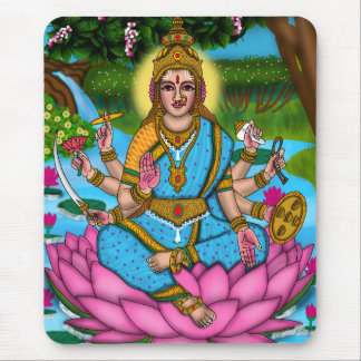 Goddess Lakshmi Mouse Pad マウスパッド