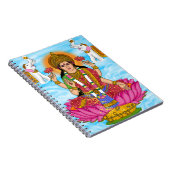 Goddess Lakshmi Notebook ノートブック (右側)