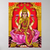 Goddess Lakshmi Poster ポスター (正面)