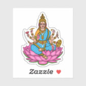 Goddess Lakshmi Sticker シール (シート)