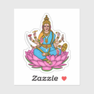 Goddess Lakshmi Sticker シール