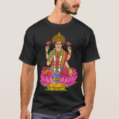 Goddess Lakshmi T-Shirt Tシャツ (正面)