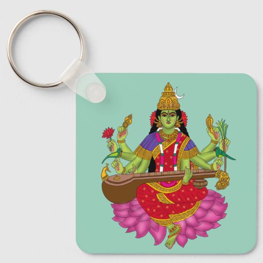 Goddess Matangi Keychain キーホルダー (正面)
